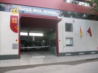 Fachada del Parque Móvil