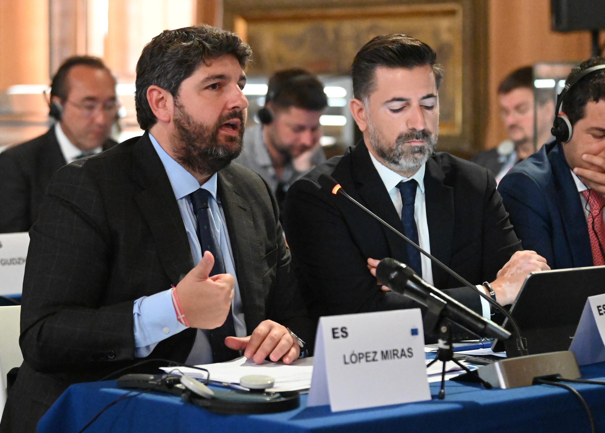 López Miras participa en la reunión de la Comisión de Recursos Naturales del Comité Europeo de las Regiones, celebrada en Venecia (2)