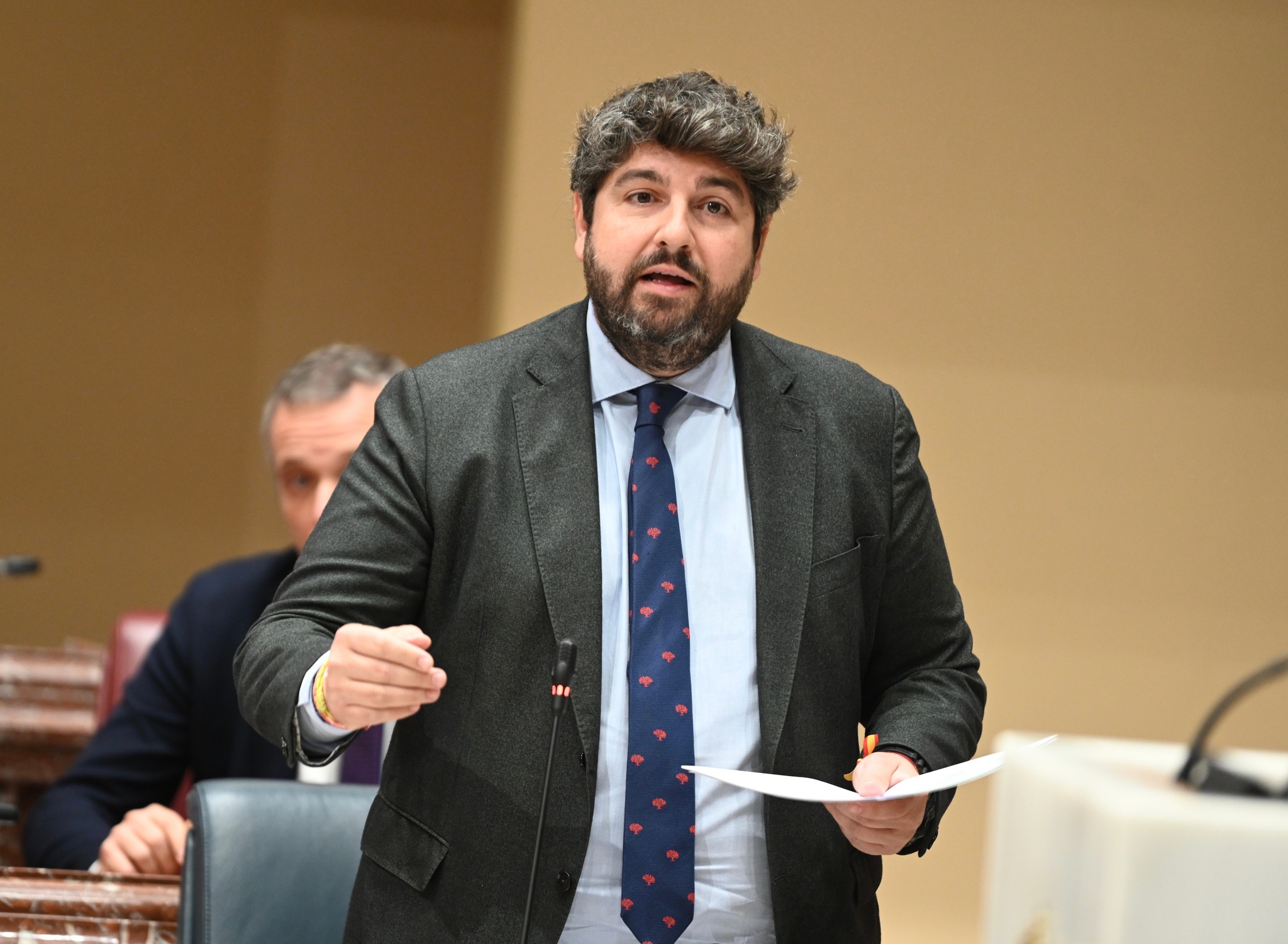 López Miras, en la sesión de control al Gobierno celebrada en la Asamblea Regional