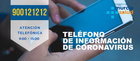 Teléfono de atención COVID 19