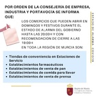 Apertura de comercios