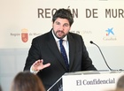 López Miras, durante su participación en el el foro 'Región de Murcia, destino inversor', organizado por el diario El Confidencial (2)