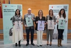 La consejera de Política Social, Conchita Ruiz, junto a la directora gerente del SMS, Isabel Ayala, y el presidente de Cermi Región de Murcia, Pedro...