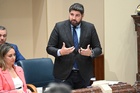 López Miras comparece ante el Pleno de la Asamblea Regional