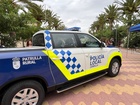 Los vehículos destinados a reforzar la seguridad en zonas rurales de los 45 municipios exhiben una misma rotulación en la que se puede leer 'Patrulla...