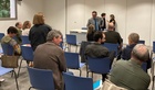 Imagen de una reunión entre el Instituto de las Industrias Culturales y las Artes y programadores de espacios escénicos municipales
