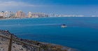 Una vista de La Manga.