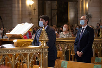 López Miras asiste a la misa en honor a la Virgen de la Fuensanta (2)
