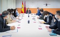 La consejera Isabel Franco se reúne con los representantes de las entidades de protección internacional para avanzar en la coordinación de los desplazados...