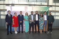 López Miras clausura la gala de entrega del Premio Caixabank Jóvenes Empresarios Héroes