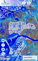Imagen de los mapas de inundabilidad elaborados por la Confederación Hidrográfica del Segura (CHS)