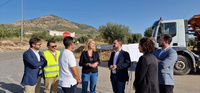 La Comunidad destina cerca de 3,5 millones a las obras de acondicionamiento y mejora de la carretera de Zarzadilla de Totana en Lorca