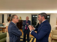 El consejero de Agua, Agricultura, Ganadería, Pesca, Medio Ambiente y Emergencias, Antonio Luengo, se reunió en Bangkok con el embajador de España...