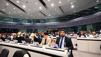 López Miras participa en la sesión plenaria del Comité Europeo de las Regiones.