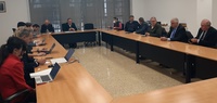 El director general de Pesca y Acuicultura, Francisco Espejo, presidió la reunión de la mesa de Gobernanza para elaborar la Estrategia Marítima