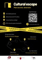Cartel anunciador de la actividad.
