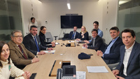 Reunión con representantes de la Unión Europea