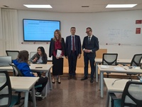 El  consejero de Educación, Formación Profesional y Empleo, Víctor Marín, visitó las instalaciones de ENAE junto a su director general, Miguel López,...