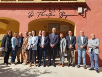 El consejero de Educación, Formación Profesional y Empleo, Víctor Marín, visita el CEIP Florentino Bayona de Mula.