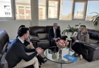 Reunión de la consejera de Política Social, Familias e Igualdad con el presidente de la Asociación de Familias Numerosas de la Región de Murcia (Fanamur), Gonzalo Sánchez