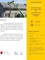 Seminario Técnico "Métodos de evaluación de los riesgos asociados a las posturas de trabajo"