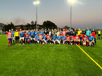 El presidente de la Región de Murcia, Fernando López Miras, inauguró hoy el nuevo complejo deportivo 'Doctor Pedro Guillén', en la pedanía archenera de La Algaida (2)