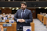 López Miras reivindica que la UE "implique a las regiones en el diseño, gestión y aplicación de los fondos"