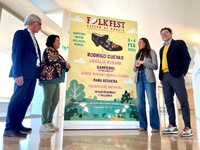 Imagen de la presentación de la IV edición del FolkFest Región de Murcia