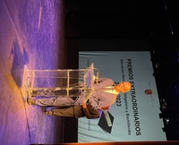 El consejero de Educación, Formación Profesional y Empleo, Víctor Marín, durante el acto de entrega de los Premios Extraordinarios de Educación Secundaria Obligatoria y Bachillerato.