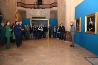 El presidente de la Comunidad, Fernando López Miras, inauguró hoy la exposición 'El siglo de Tegeo'