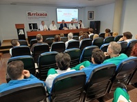 El consejero Juan José Pedreño en su visita a la Arrixaca, centro que ha establecido un circuito de tratamiento urgente para pacientes incluidos ...