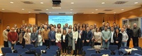 Foto de la consejera Sara Rubira junto a los representantes de los grupos de acción local de la Región y los de Málaga que visitan estos días la ...