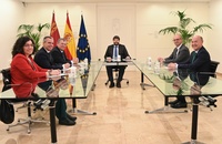 López Miras recibe a presidentes de consejos escolares