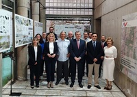 El consejero de Fomento e Infraestructuras, Jorge García Montoro, participó hoy en la entrega de premios del concurso para el diseño de la Plaza ...