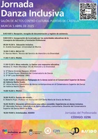 Cartel de la Jornada de danza inclusiva