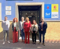Inauguración de la nueva Oficina de Empleo del SEF en Calasparra.