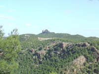 Zona de las sierras de Carrascoy y El Valle en el municipio de Murcia.