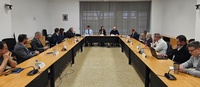 Reunión del Comité de Expertos de Agua celebrada en la Consejería de Agua, Agricultura, Ganadería y Pesca.