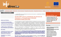 Nueva convocatoria del 'Cheque Internacionalización'
