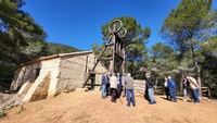 El consejero de Medio Ambiente, Universidades, Investigación y Mar Menor, Juan María Vázquez, visita junto al alcalde de La Unión, Joaquín Zapata,...