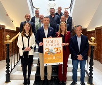 Foto de familia de la presentación del Youte Festival 2025.