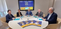 El consejero de Salud, Juan José Pedreño, hizo balance de la campaña campaña 'Tu salud sólo admite una receta' con los colegios oficiales de Farmacéuticos,...