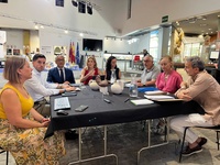 Consejo Asesor Regional de Artesanía presidido por la consejera de Empresa, Empleo y Economía Social, Marisa López Aragón.