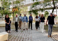 Visita al Centic, en el Parque Científico de Murcia