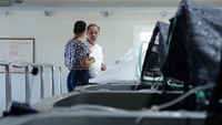 Imagen del centro de acuicultura del IMIDA donde se desarrolla la investigaci&oacute;n sobre el m&uacute;jol.