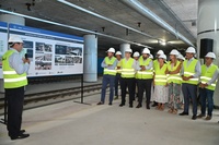 Visita a las obras de la estaci&oacute;n Murcia del Carmen (2)