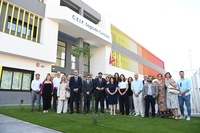 El presidente de la Comunidad, Fernando López Miras, inaugura el Centro de Educación Infantil y Primaria Sagrado Corazón, en Librilla