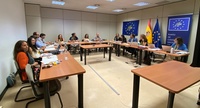 Reunión de representantes del Ministerio para la Transición Ecológica y el Reto Demográfico en el marco del proyecto LIFE.