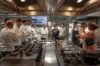 Una de las lecciones magistrales de alta cocina de la edición anterior.