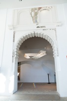 Una de las piezas que se expone en la muestra 'Espacio-Tiempo' del Museo de Santa Clara